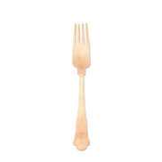 Silhouette Birch Wood Eco Friendly Disposable Dinner Forks