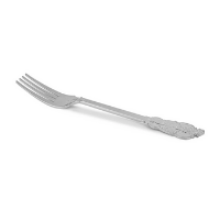 silver plastic forks
